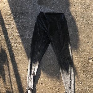 PINK sparkly yoga pants